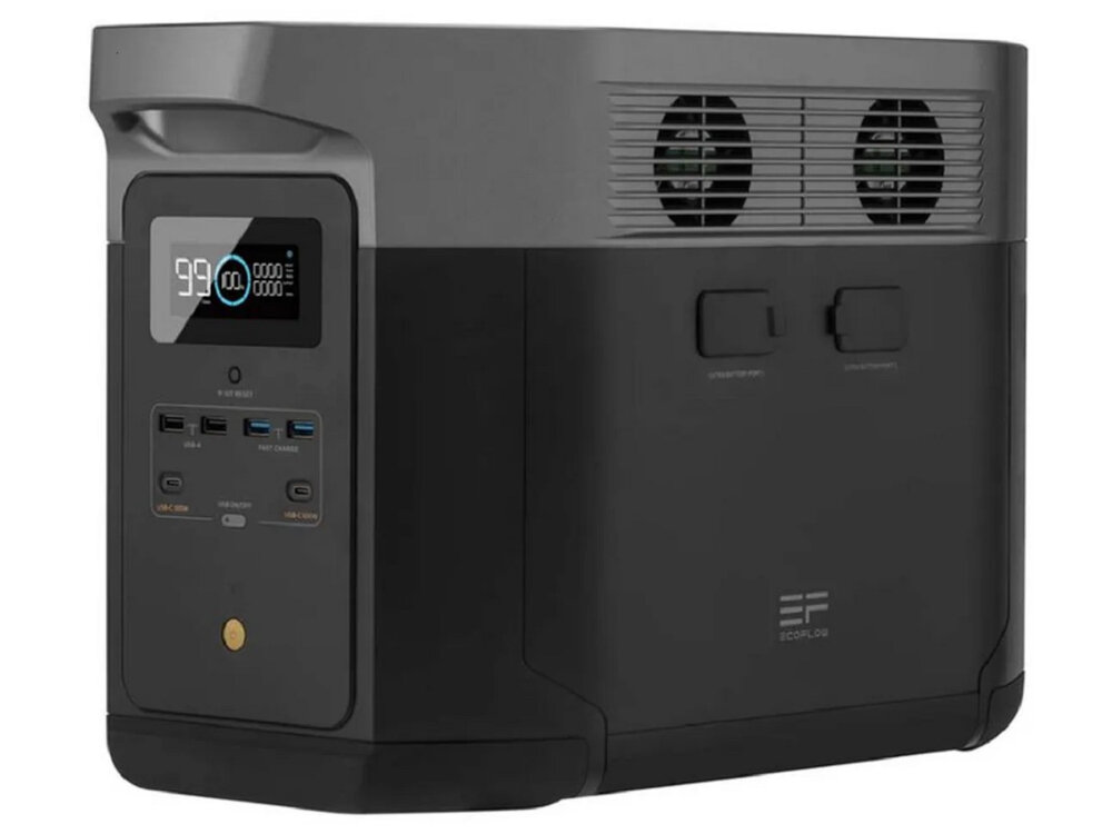 Stacja zasilania ECOFLOW DELTA Max 1600 niezawodna wydajna wszechstronna do uzytku domowego na zewnatrz duza pojemnosc szybkie ladowanie roznorodne wyjscia inteligentne funkcje zarzadzania niezaleznosc energetyczna bezpieczenstwo