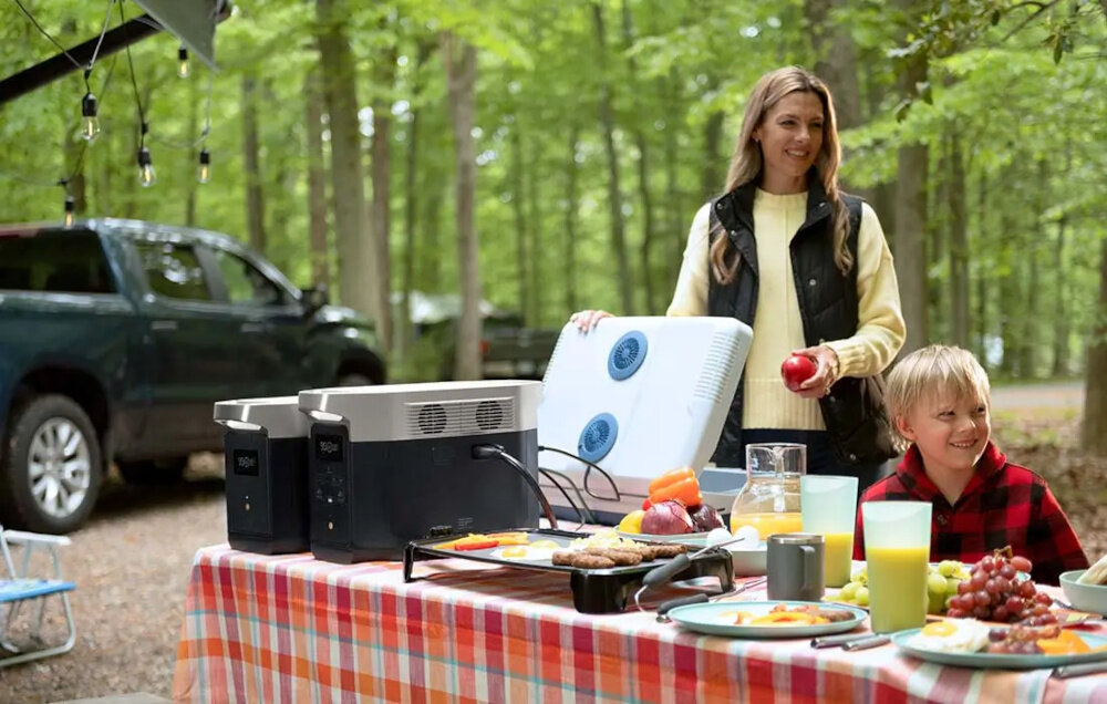 Stacja zasilania ECOFLOW DELTA Max 1600 nieduz 500 x 240 x 308 mm waga 21,7 kg uchwyt