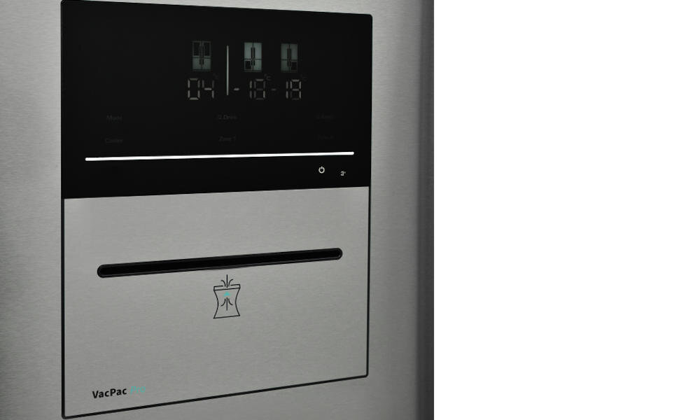 SHARP SJ-FF560EVI-EU ustawienia lodówka wbudowany ekran sterowanie elektroniczne wyświetlacz funkcje temperatura urządzenie