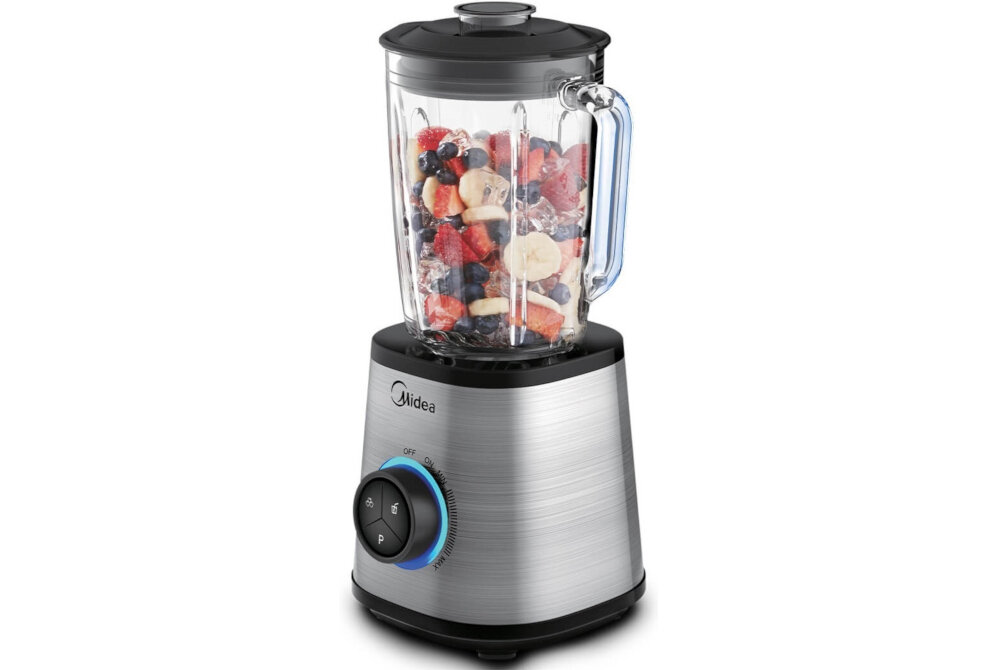 Blender kielichowy MIDEA BL1501W Szklany pojemnik o pojemności 1,5 l