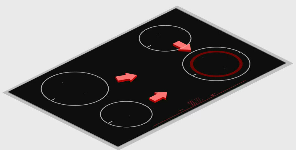 PŁYTA BOSCH PKF375FP2E szybkie gotowanie