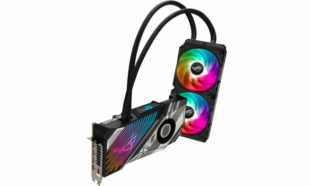 ASUS ROG Strix GeForce RTX 3080 Ti LC LHR 12GB pion
