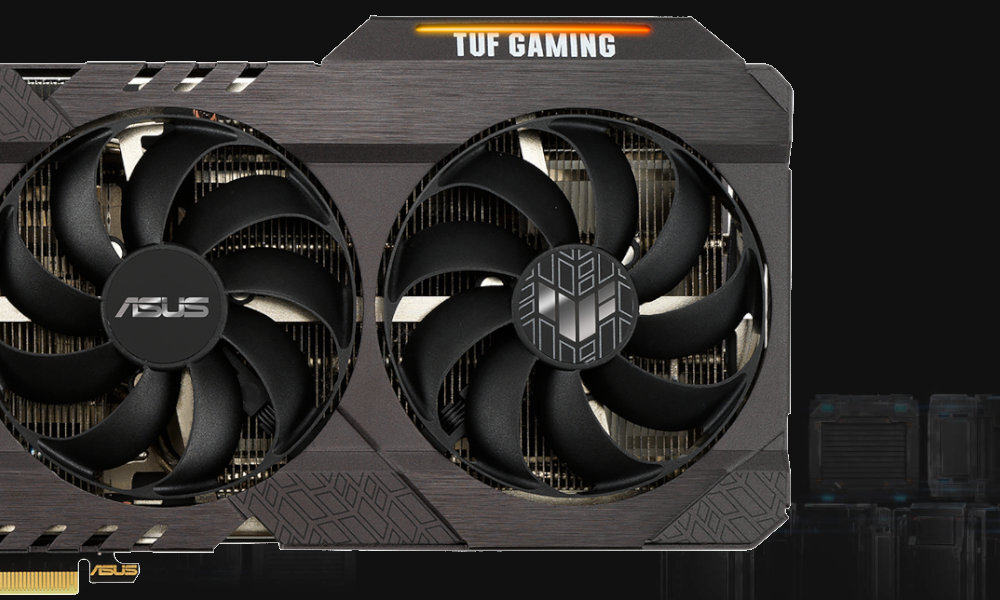 ASUS TUF Gaming GeForce RTX 3070 V2 LHR 8GB front