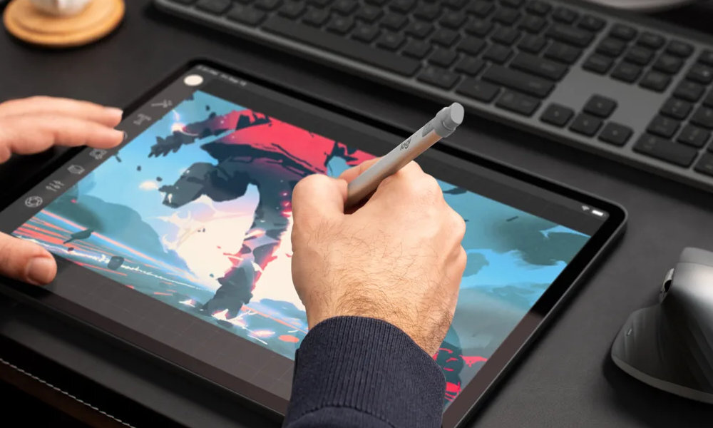 Rysik LOGITECH Crayon 914-000052 Szary Żywotność baterii