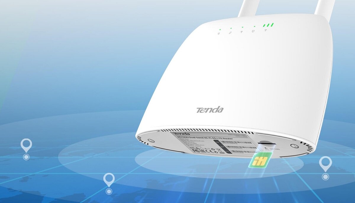 Router TENDA 4G07 antena zewnętrzna antena wewnętrzna Bezprzewodowy wysoka jakość wydajny