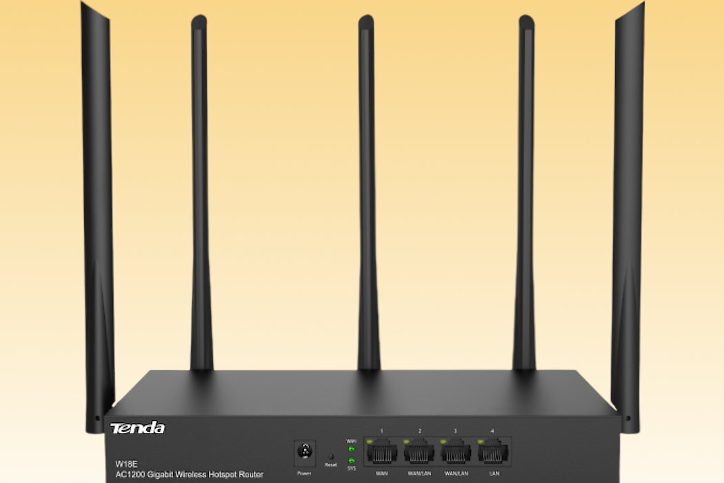 Router TENDA W15E 1200 Mb/s łączność prędkość