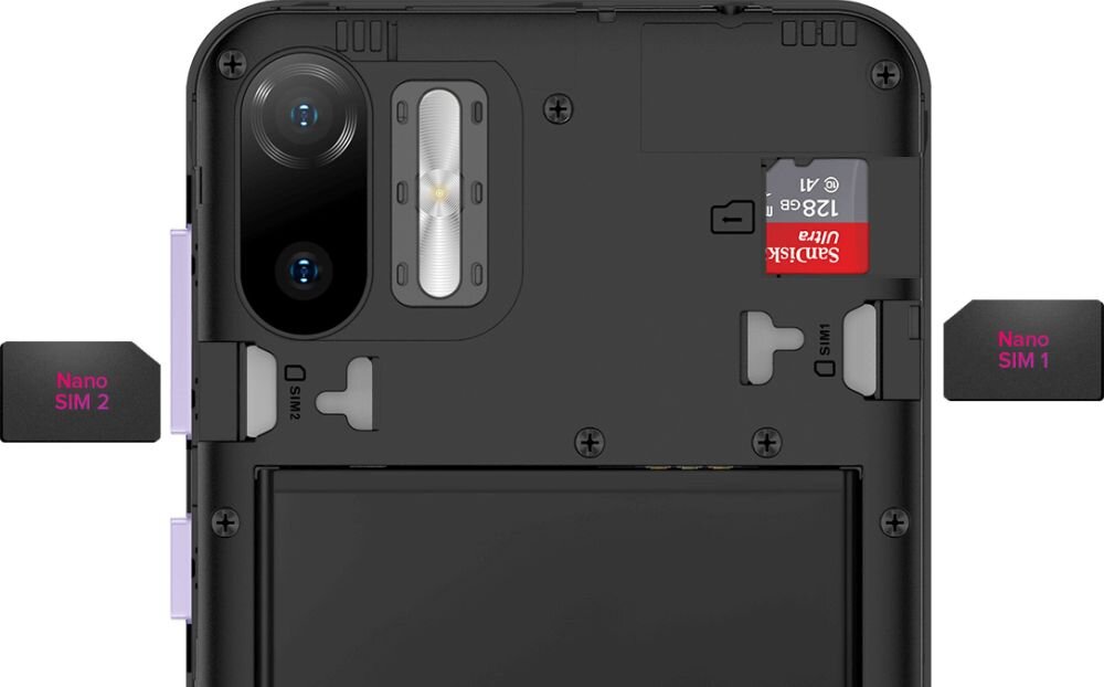 Smartfon ULEFONE Note 6   ekran bateria aparat procesor ram pamięć pojemność rozdzielczość zdjęcia filmy opis dane cechy blokady system łączność wifi bluetooth obudowa szkło odporność porty muzyka transfer sieć przekątna matryca waga czujniki oled amoled ips