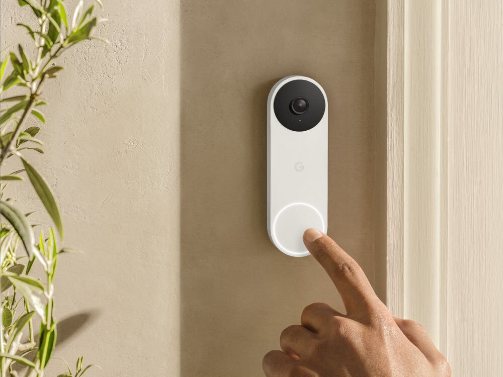 Wideodomofon GOOGLE Nest Doorbell Snow GA01318-US Wi-Fi/Bluetooth tryb nocny HDR