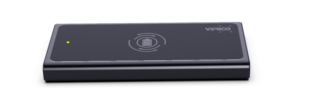 Powerbank VERICO Power Plus Air 10000mAh 4PW-P2CNB1-NN bezprzewodowa podkladka QI