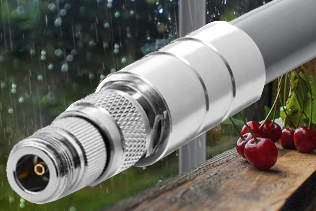 Antena QOLTEC LoRa 5.8 DBI + KABEL ZASILAJĄCY 57019 zasilanie szyfrowanie zabezpieczenia