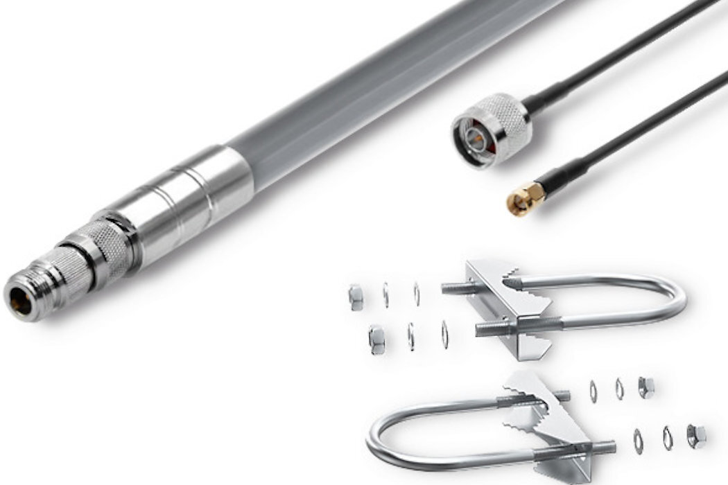 Antena QOLTEC LoRa 5.8 DBI + KABEL ZASILAJĄCY 57019 wyposażenie