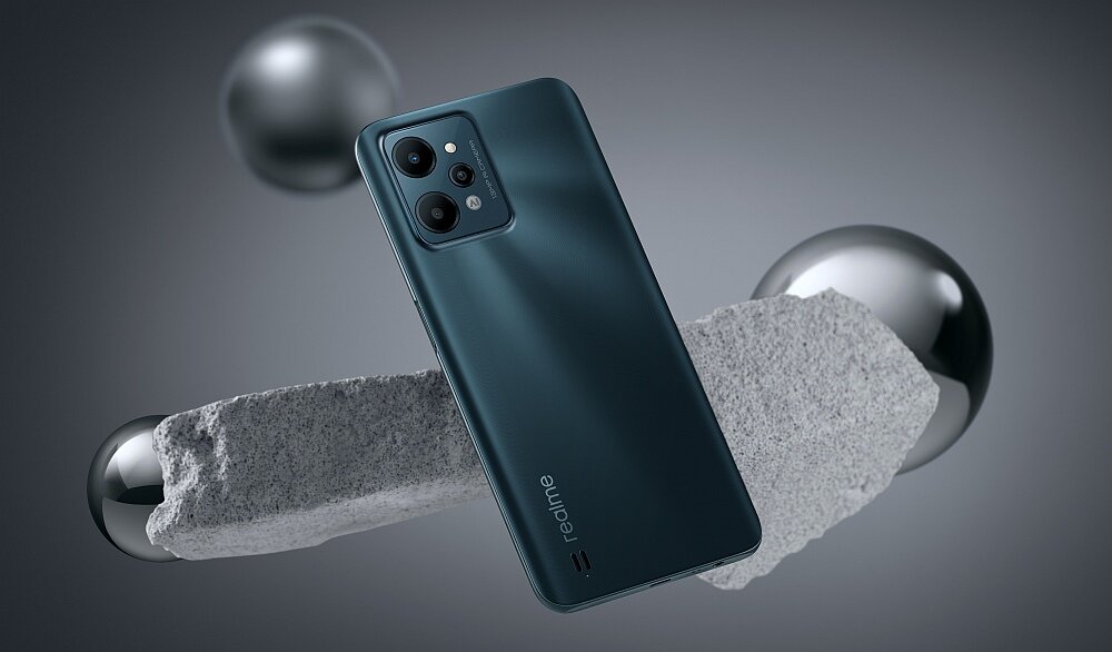 Smartfon REALME C31 ekran bateria aparat procesor ram pamięć pojemność rozdzielczość zdjęcia filmy opis dane cechy blokady system łączność wifi bluetooth obudowa szkło odporność porty muzyka transfer sieć przekątna matryca waga czujniki
