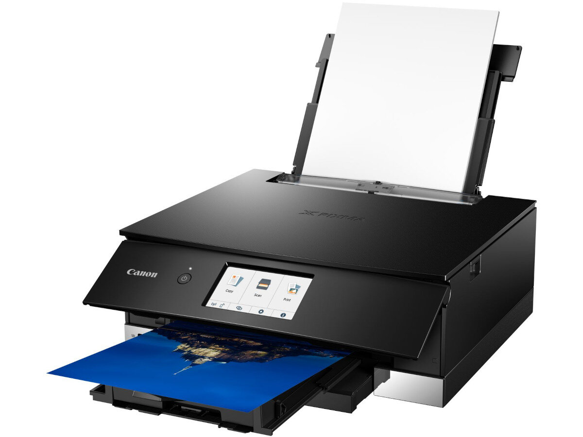 Urządzenie wielofunkcyjne CANON Pixma TS8350A wydruki jakość kolory ramki druk dwustronny szybkość