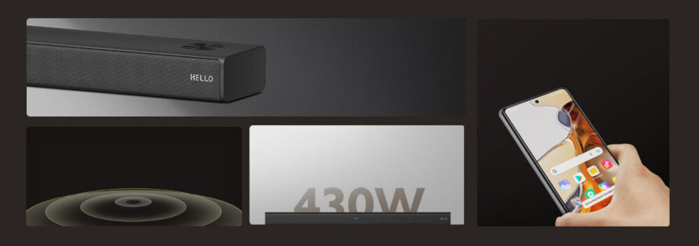 Soundbar XIAOMI 3.1 - dźwięk