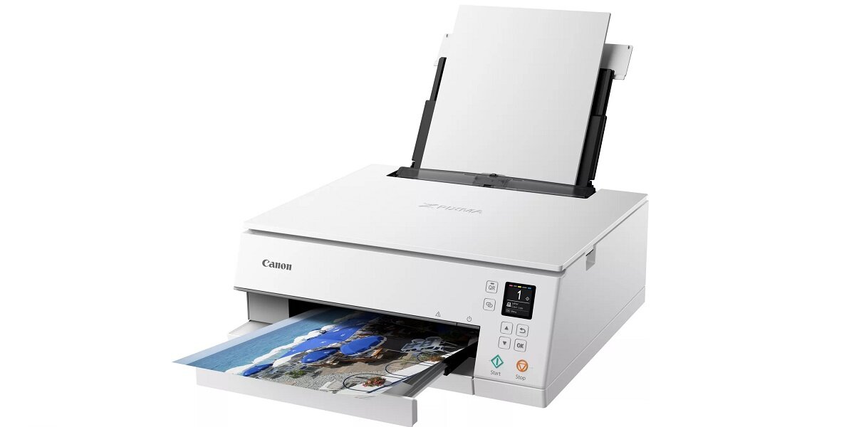 Urządzenie wielofunkcyjne CANON Pixma TS6351A Zaawansowane urządzenie 3 w 1 z bezproblemową łącznością bezprzewodową, kreatywnymi funkcjami Do użytku domowego, drukowania dokumentów służbowych i tworzenia rodzinnych projektów