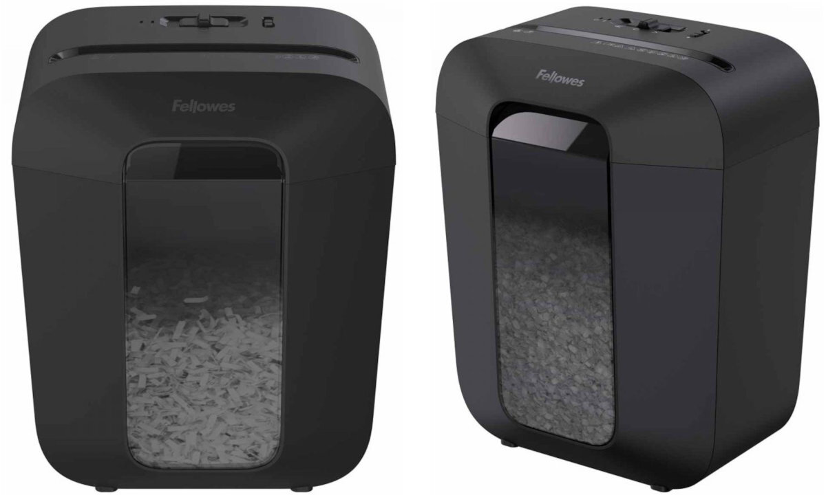 Niszczarka FELLOWES LX50 + Zszywacz LX850 niszczarka do domu i do biura