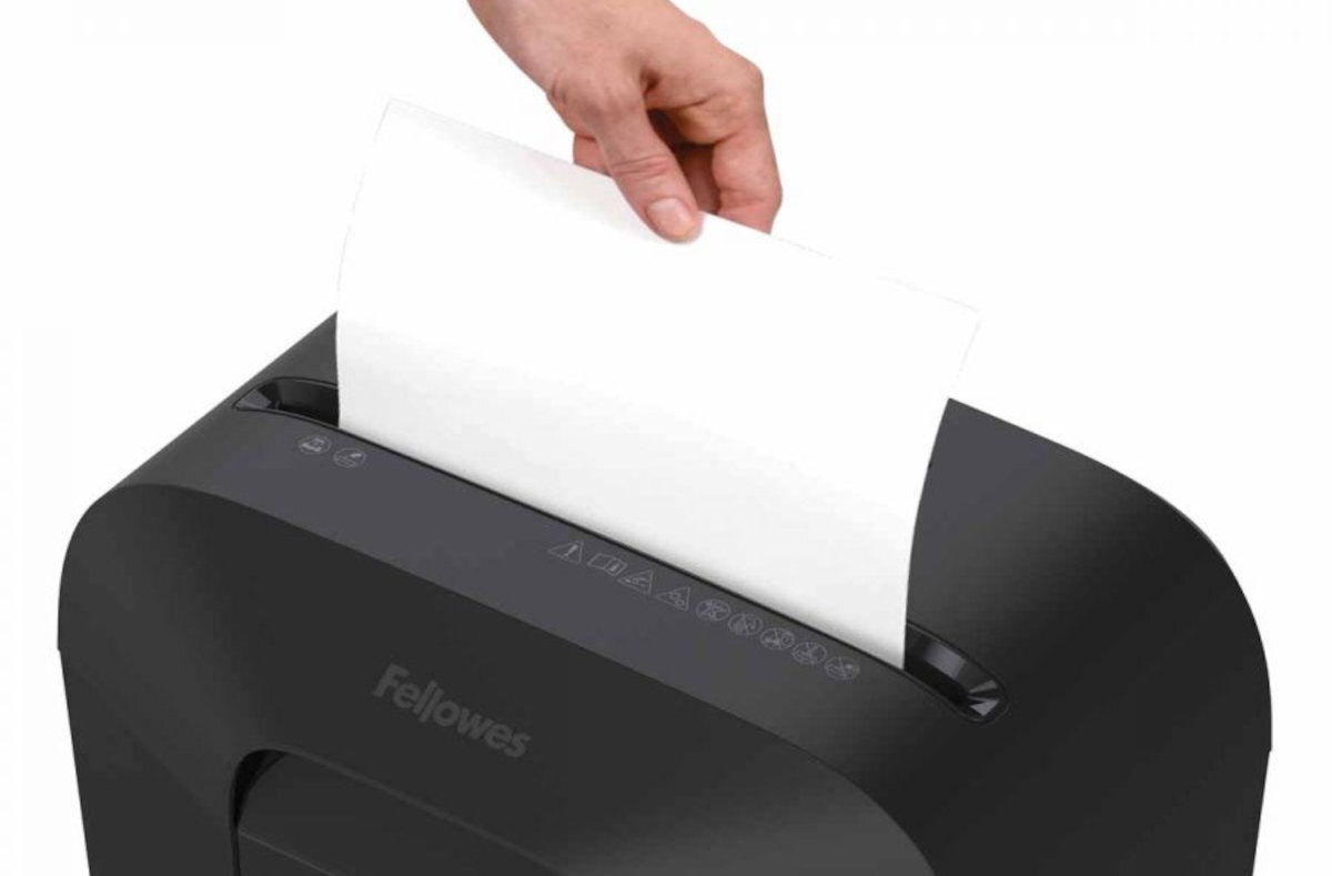 Niszczarka FELLOWES LX50 + Zszywacz LX850 duza pojemnosc