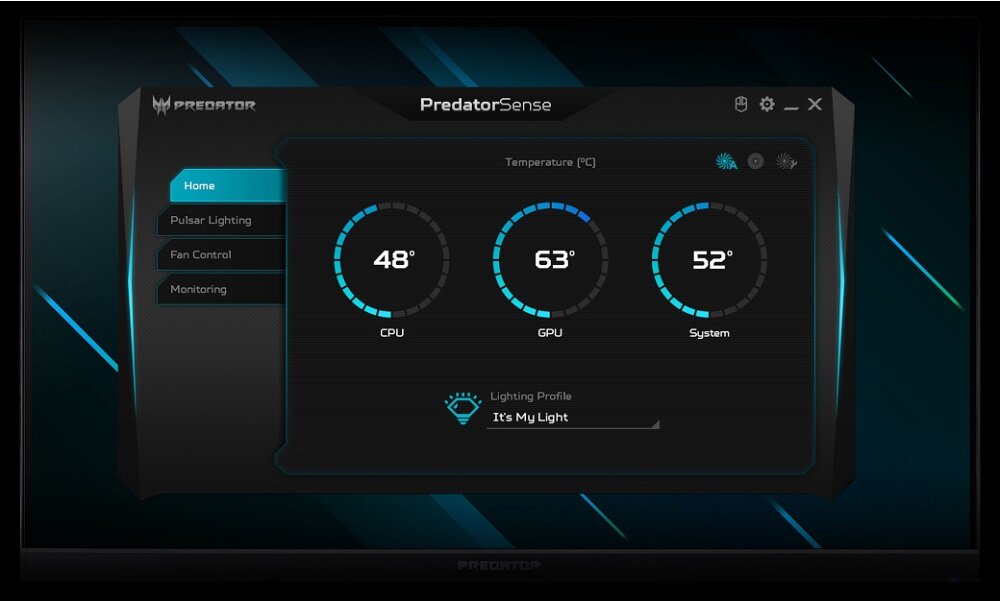 Komputer ACER Predator Orion 3000 PO3-640 Predatorsense, przejmij kontrolę