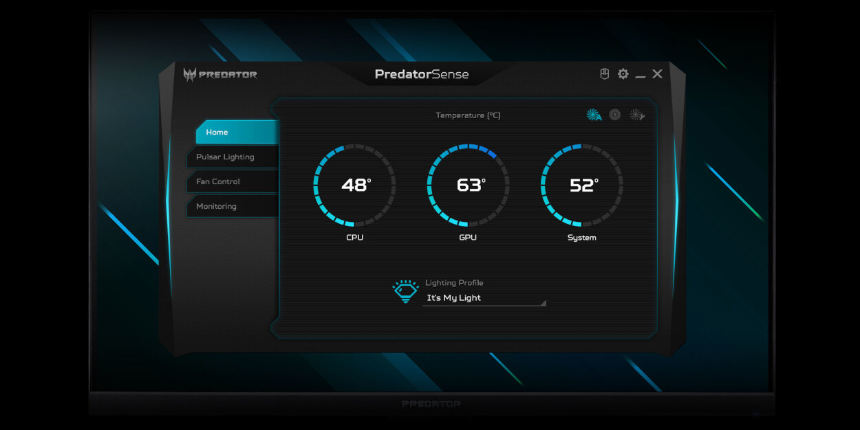 Komputer ACER Predator Orion 3000 PREDATORSENSE™ — przejmij kontrolę