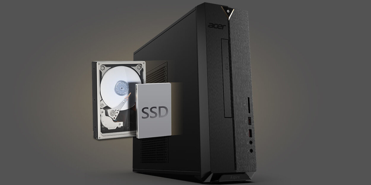 Komputer ACER Aspire XC-840 Pentium N6005 Pamięć masowa