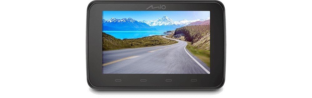 Wideorejestrator MIO MiVue C440  obiektyw rozdzielczość nagrywanie kąt zapis sensor czujnik montaż wymiary ładowanie zasilanie auto samochód rejestrowanie karta pamięć pojemność ładowarka obraz zdjęcia filmy aplikacja sterowanie 