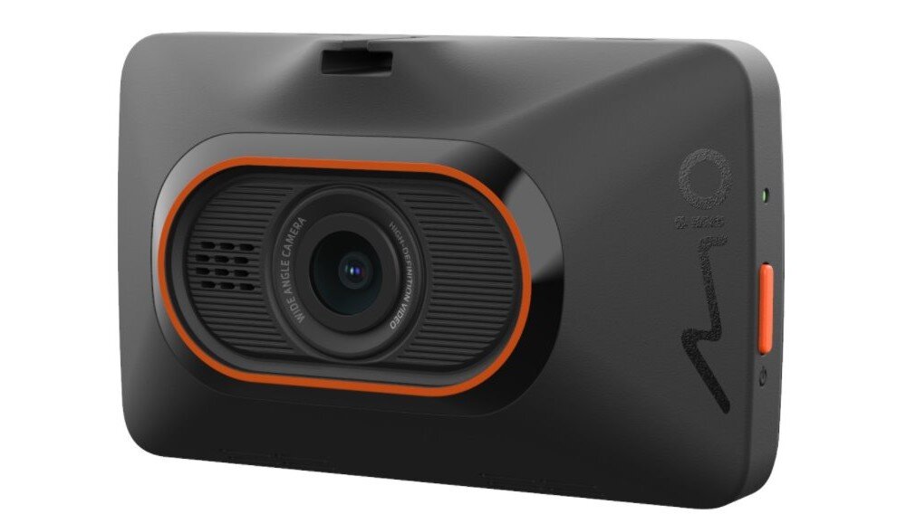 Wideorejestrator MIO MiVue C450 obiektyw rozdzielczość nagrywanie kąt zapis sensor czujnik montaż wymiary ładowanie zasilanie auto samochód rejestrowanie karta pamięć pojemność ładowarka obraz zdjęcia filmy aplikacja sterowanie 