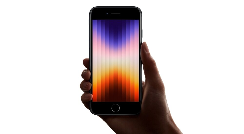 Smartfon APPLE iPhone SE 2022 ekran bateria procesor ram pamięć aparat blokada rozdzielczość pojemność zdjęcia system ios dane parametry opis