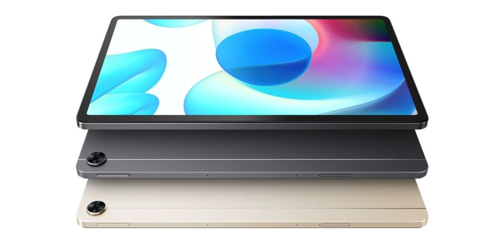 Tablet REALME Pad ekran bateria aparat procesor ram pamięć pojemność rozdzielczość zdjęcia filmy opis dane cechy blokady system łączność wifi bluetooth obudowa szkło odporność porty muzyka transfer sieć przekątna matryca waga czujniki