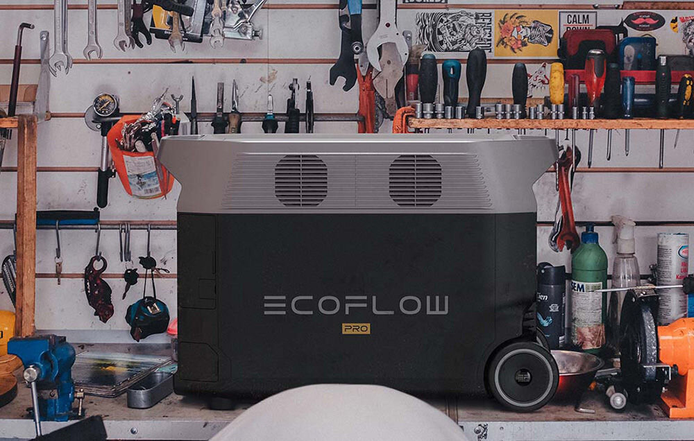 Stacja zasilania ECOFLOW DELTA Pro szybki czas przelaczenia zaledwie 20 ms dedykowana aplikacja ECOFLOW