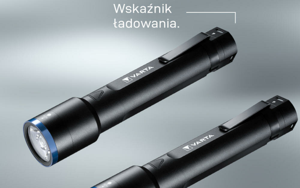 VARTA wskaźnik latarka ładowanie stan ogniwo