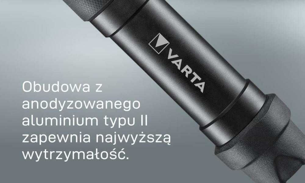 VARTA latarka solidna obudowa tworzywo sztuczne odporność stabilna