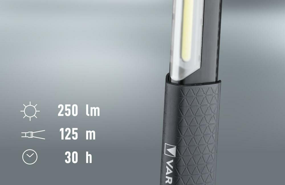 VARTA latarka tryb świecenie białe światło diody led oszczędność energia