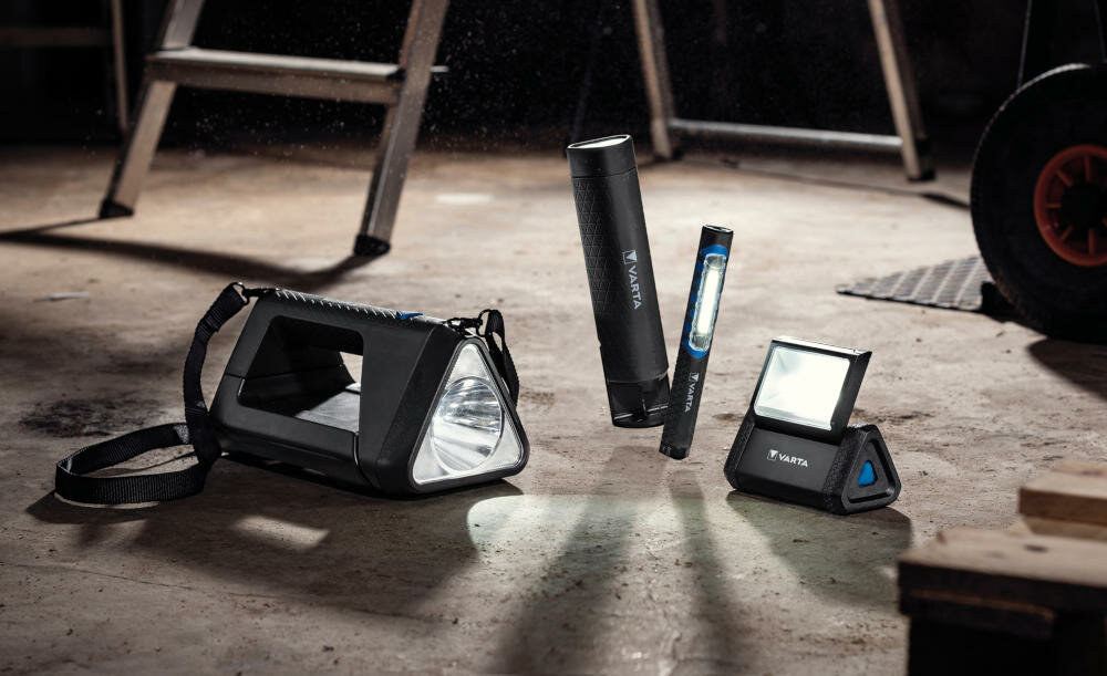 VARTA wskaźnik latarka ładowanie stan ogniwo