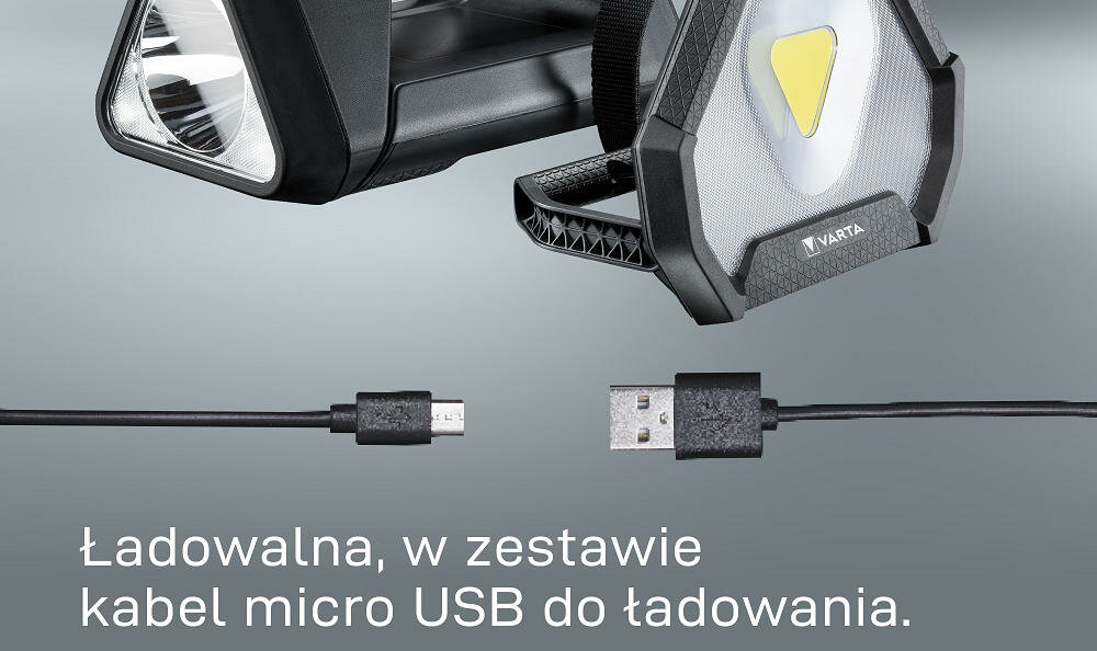 VARTA latarka solidna obudowa tworzywo sztuczne odporność stabilna