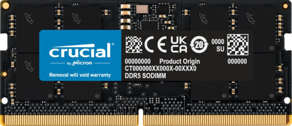 Pamięć RAM CRUCIAL 32GB 4800MHz CT32G48C40S5 bliska współpraca z Micronem zaufanie milionów użytkowników niezawodność wydajność kompatybilność stabilna i solidna sprawdzona jakość