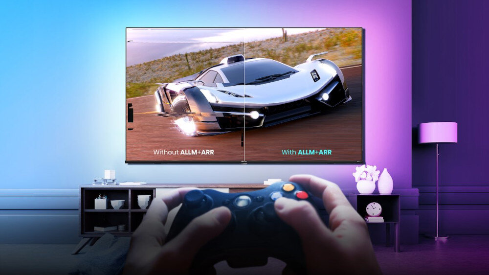 Telewizor HISENSE E7HQ - gaming