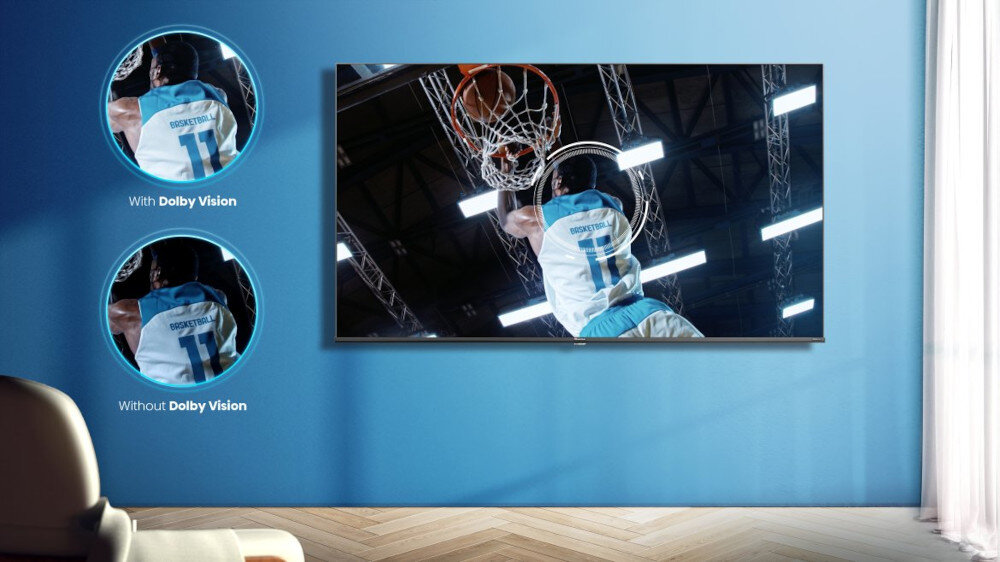 Telewizor HISENSE E7HQ - dolby vision hdr