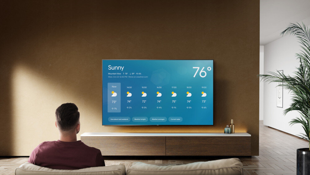 Telewizor HISENSE U7HQ - sterowanie głosowe