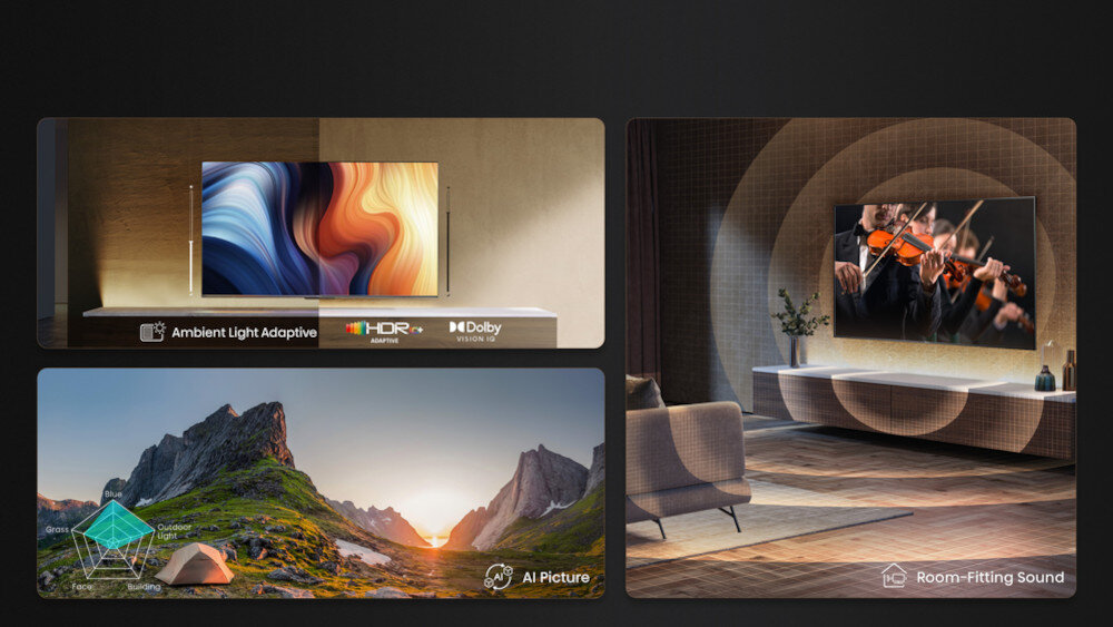 Telewizor HISENSE U7HQ - ambient