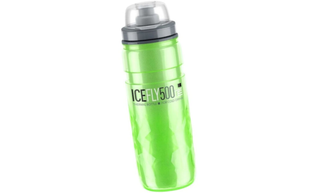 Bidon ELITE Ice Fly 500 ml Zielony temperatura wysoka wydajnosc