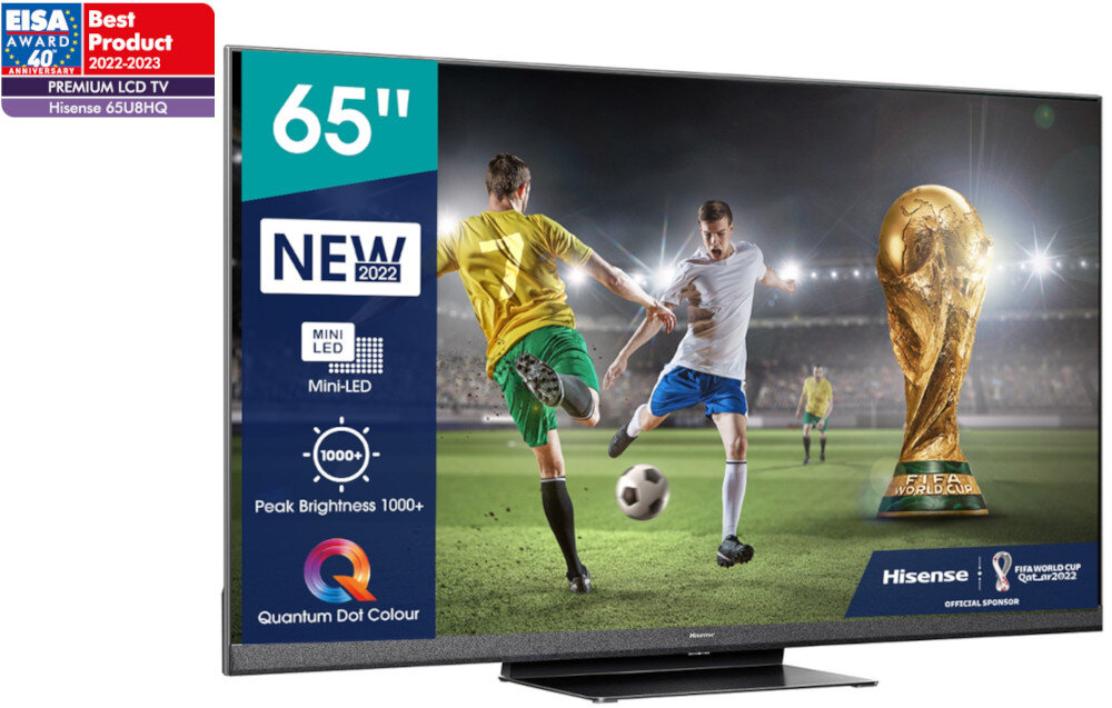 Telewizor HISENSE 65U8HQ nagroda reddot