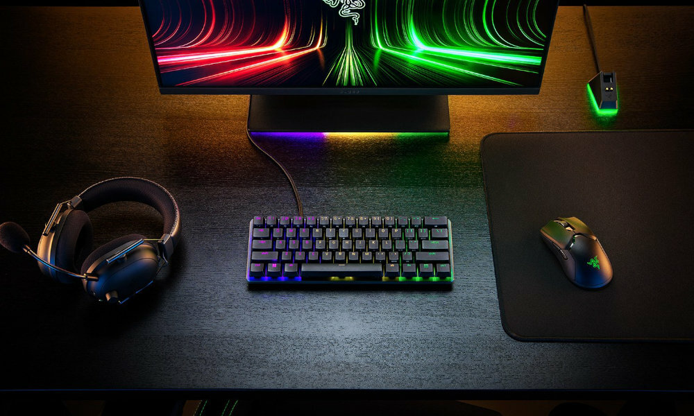 RAZER Huntsman Mini Analog Optical Switch bok