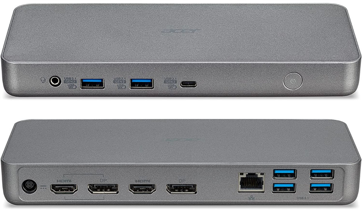 ACER-Stacja-dokujaca-Dock501-przod-tyl