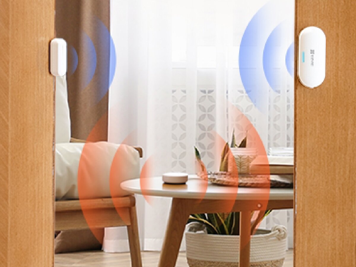EZVIZ CS-T2C aplikacji EZVIZ otwarcia drzwi lub okna alert na smartfon