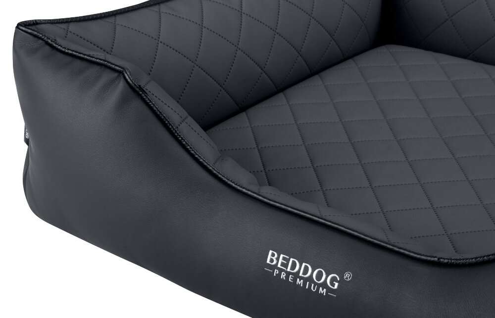 Legowisko dla psa BEDDOG Buffy Ortopedyczne XXL Antracytowy ochrona stawów zdrowy sen wykonanie całość pianka memory wsparcie stawy kręgosłup