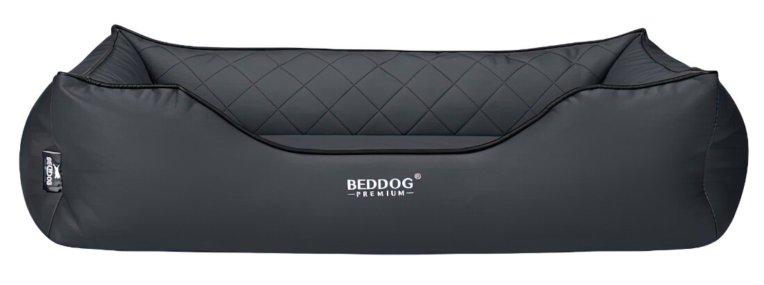 Legowisko dla psa BEDDOG Buffy Ortopedyczne XXL Antracytowy Duże wymiary Elegancki antracytowy kolor minimalistyczny design