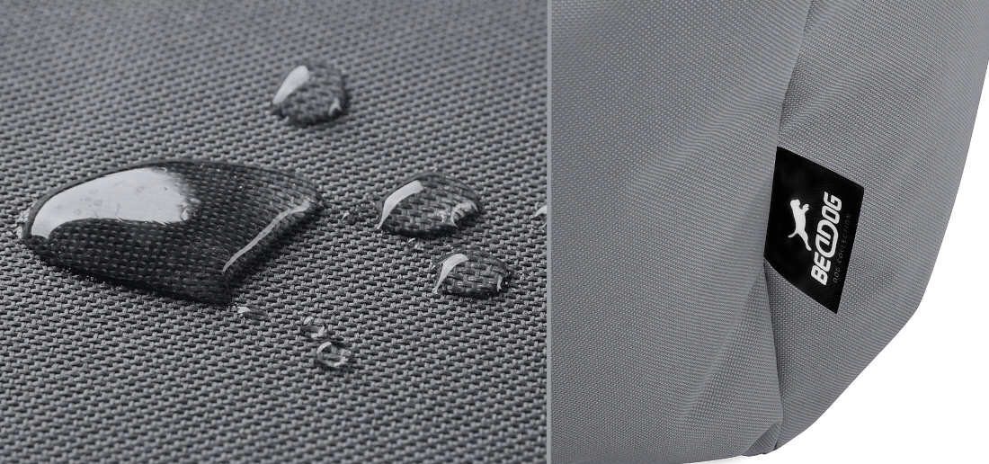 Legowisko dla psa BEDDOG Zara XL Szary Odporność na zabrudzenia odporność na zachlapania Zdejmowany pokrowiec można prać w pralce temperatura łatwo odkurzyć szybkie usunięcie sierści i kurzu