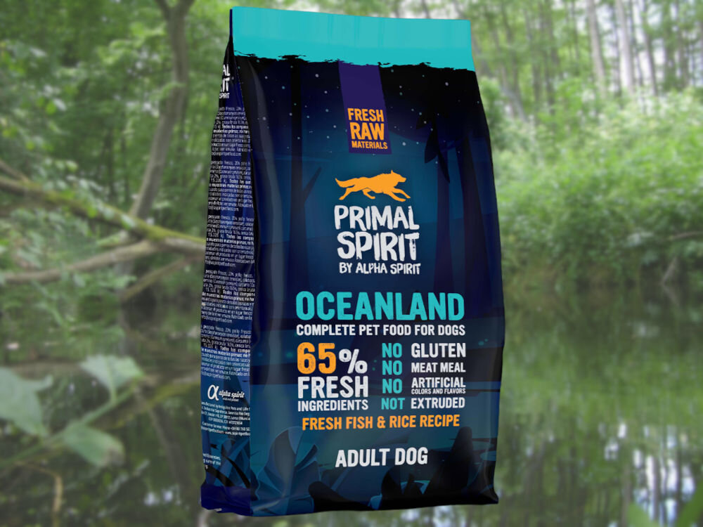 Karma dla psa PRIMAL SPIRIT Oceanland 1 kg dawkowanie analiza sklad