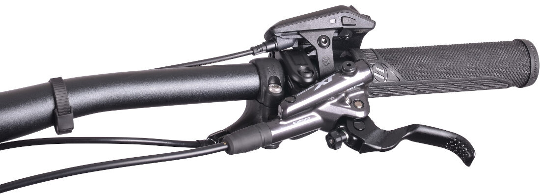 Rower elektryczny WHISTLE B-Rush C5.2 M19 29 cali męski Czarny kierownica WHISTLE z aluminium lekka