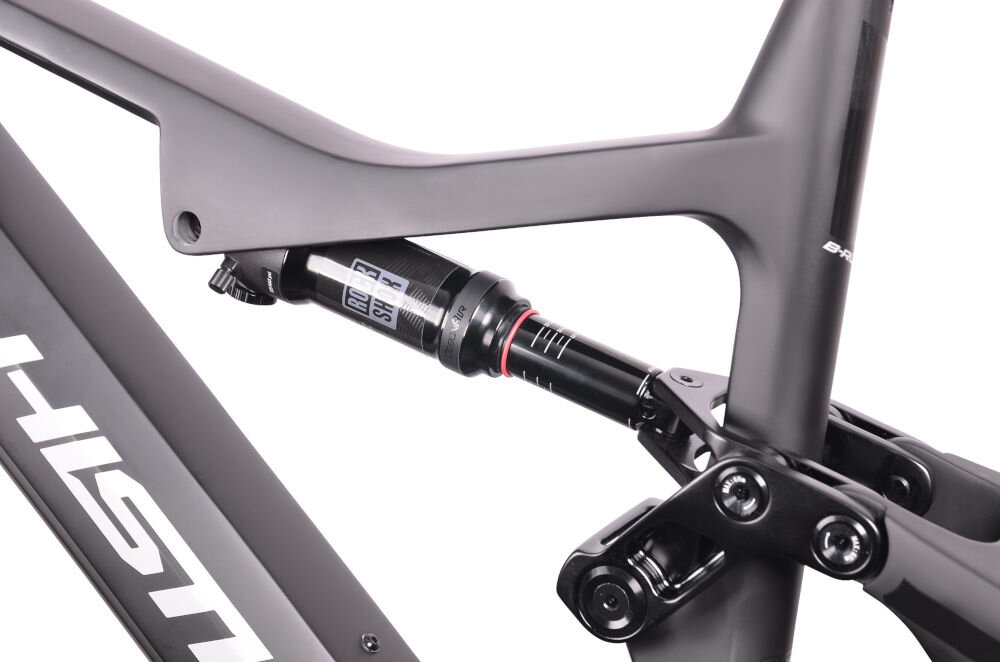 Rower elektryczny WHISTLE B-Rush C5.2 M19  29 cali męski Czarny rama z aluminium  lekka odporna na korozję i uszkodzenia mechaniczne